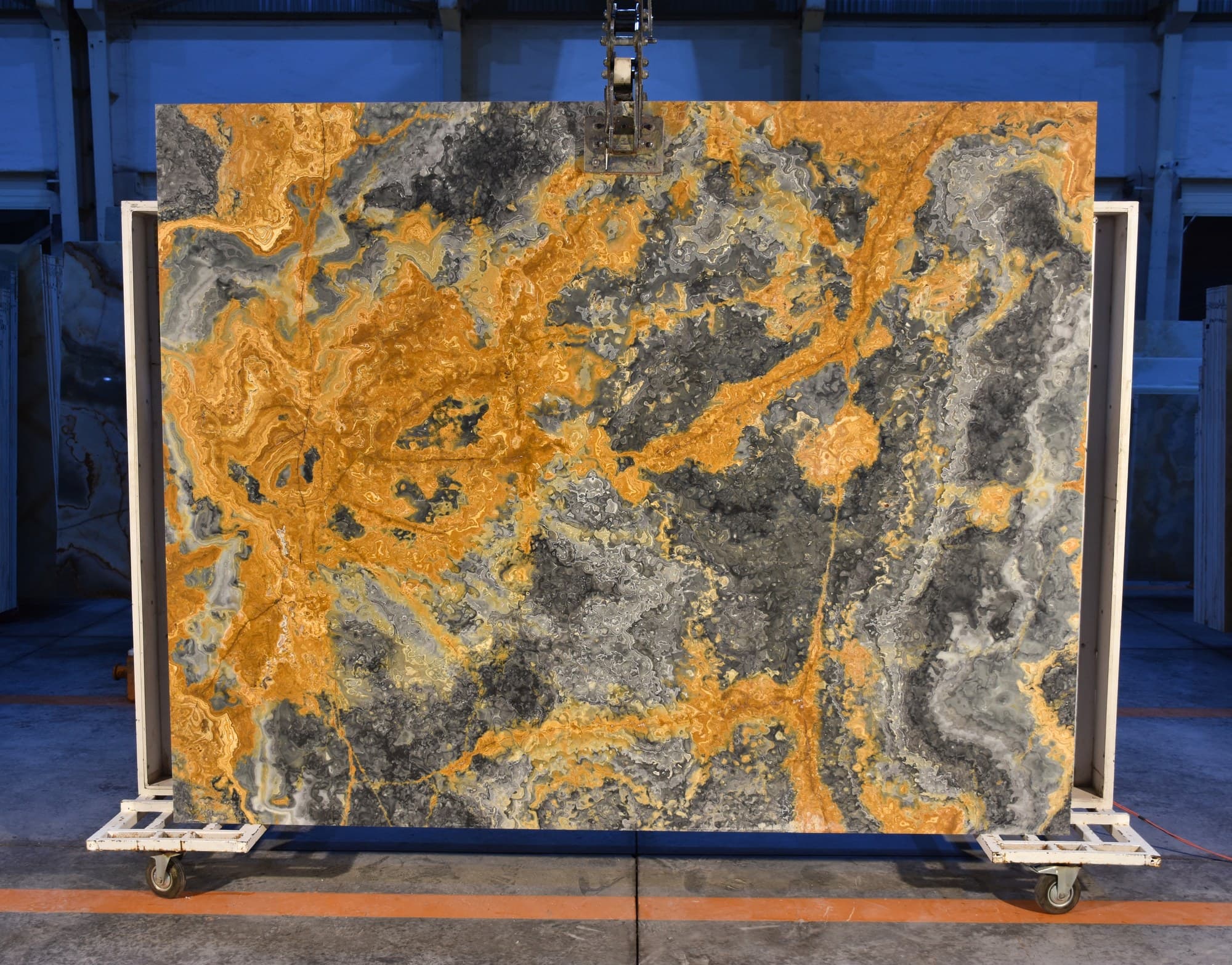 Grey & Gold Onyx - view 1