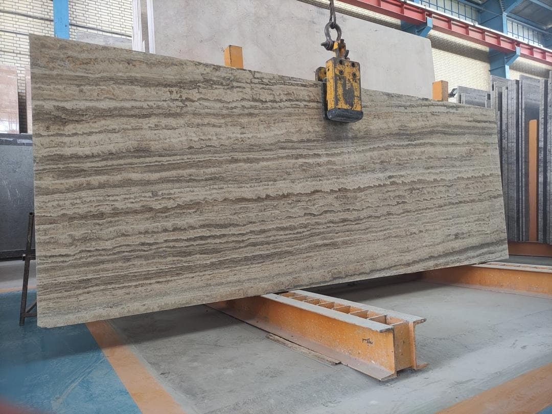 Silver Travertine marble - Premium natural stone surface
