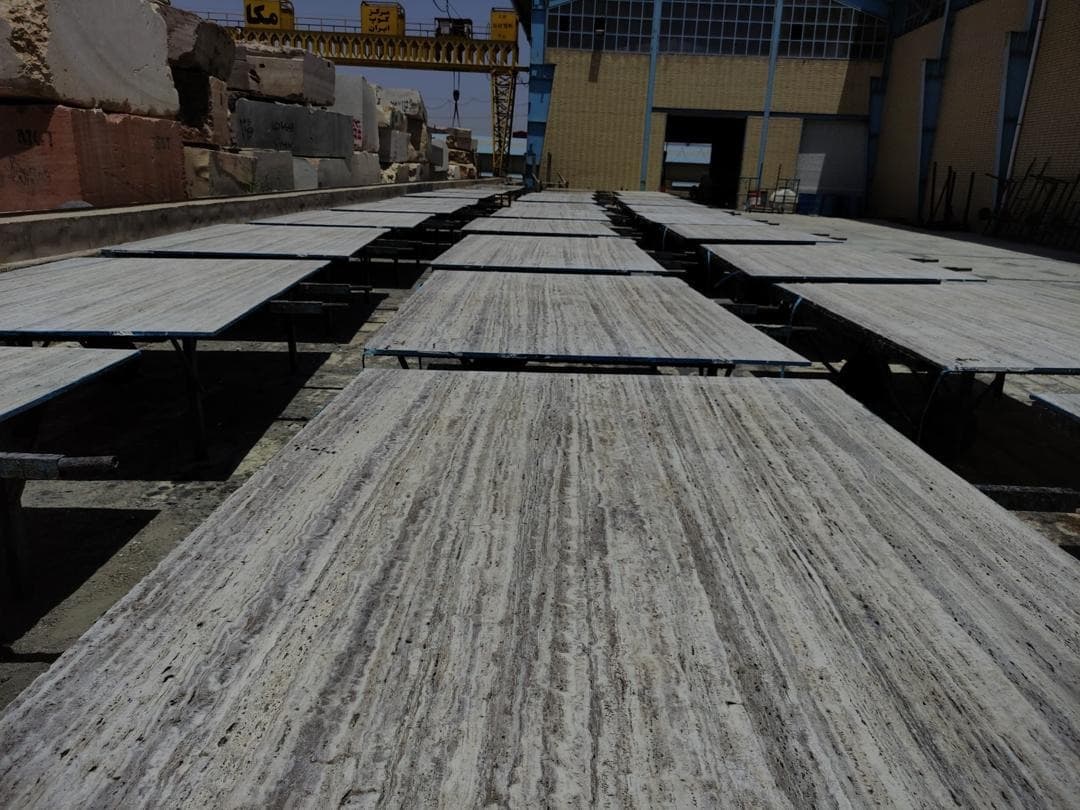 Silver Travertine marble - Premium natural stone surface