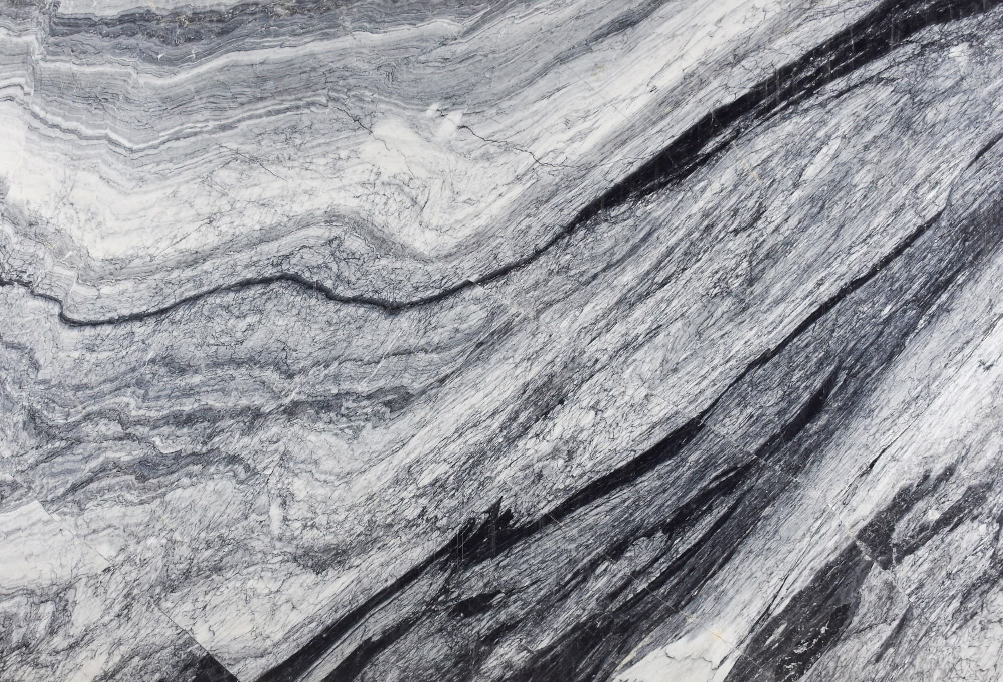 Black & White marble - Premium natural stone surface